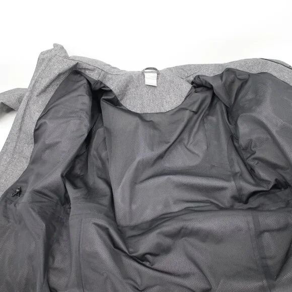 Nike Jacket Mens Large Sportswear Tech Pack Premium Waterproof Repellent Gray